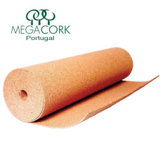 Підкладка коркова Megacork 2 мм - (0,5 м. х 8 м.), 4 м.кв. / рулон